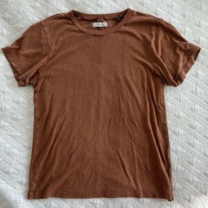 Outerknown Rust Short Sleeve Tee